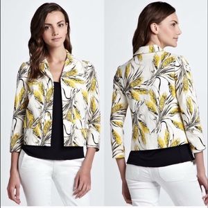 Tory Burch wheat print blazer 0